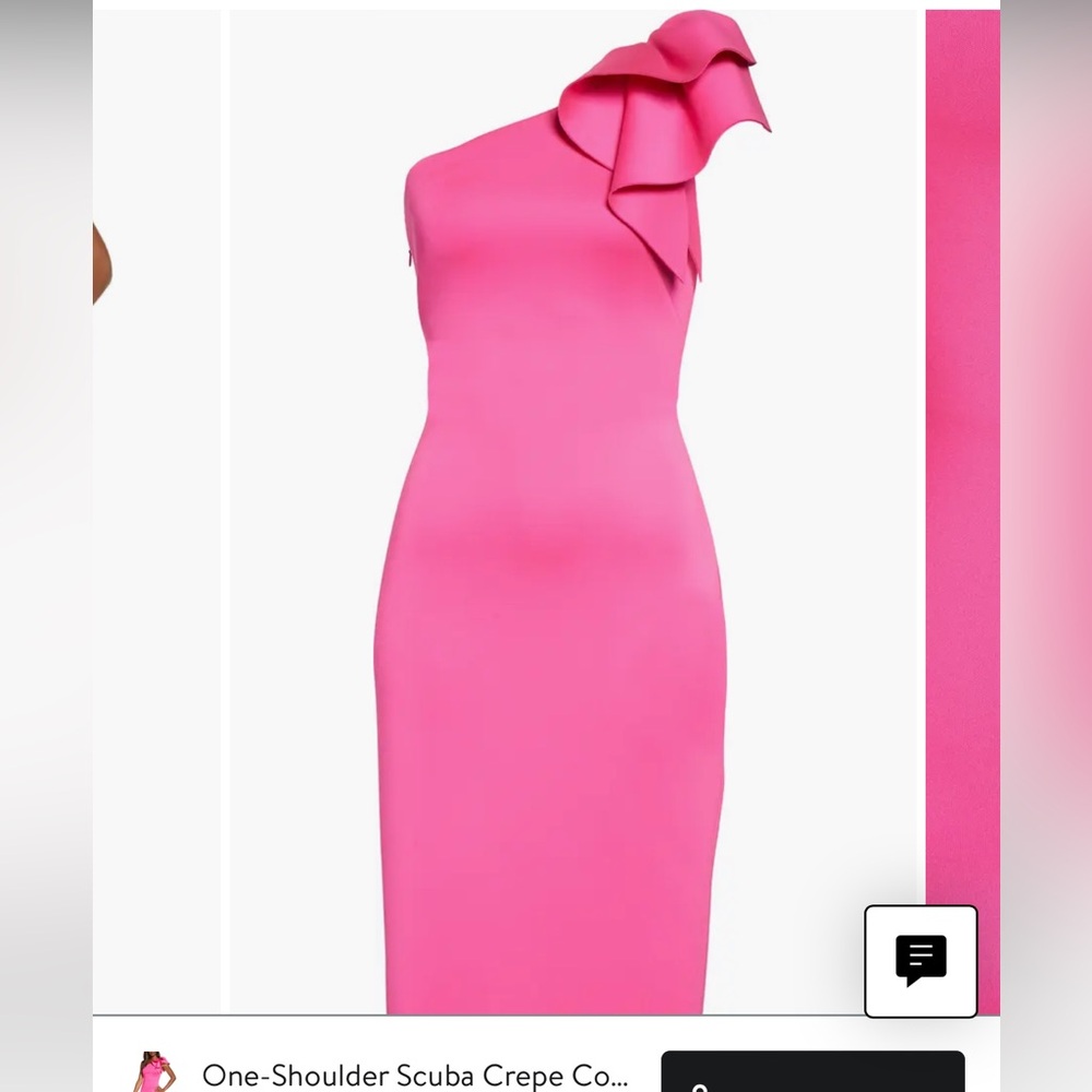 Eliza J cocktail dress Elegant Pink One-Shoulder Dress
Sz 10